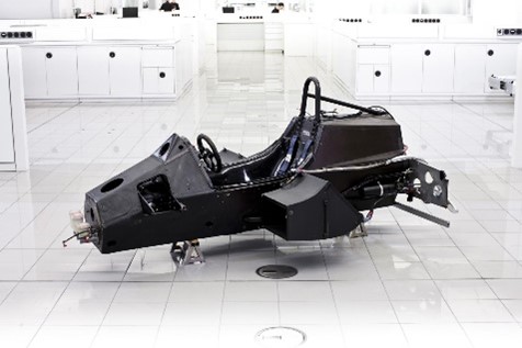 MP4-1 first composite design F1 chassis!